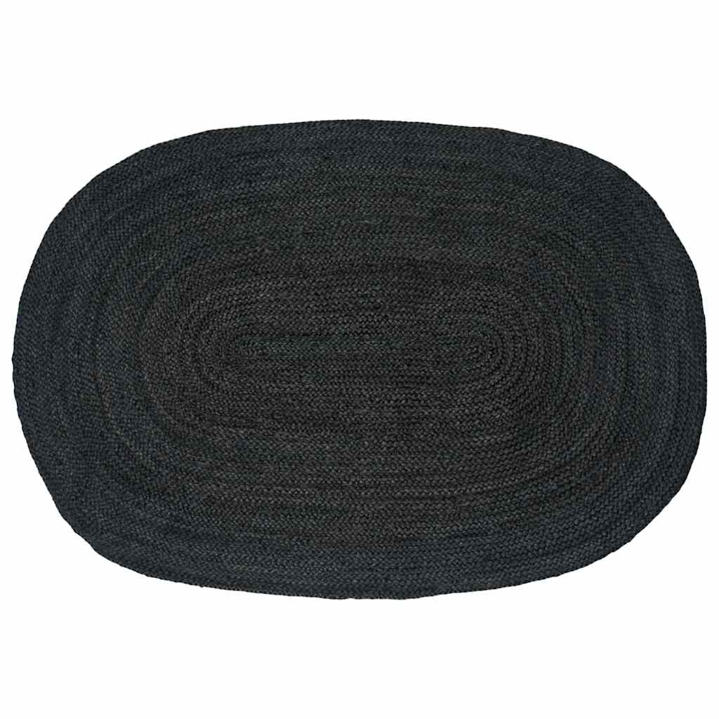 Area Rugs Jute Dark grey 122 cm 183 cm