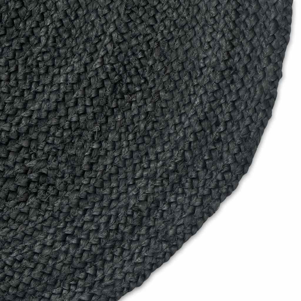 Area Rugs Jute Dark grey 205 cm 305 cm