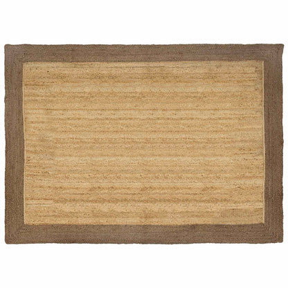 vidaXL Area Rug Grey 240 x 340 cm Jute 1
