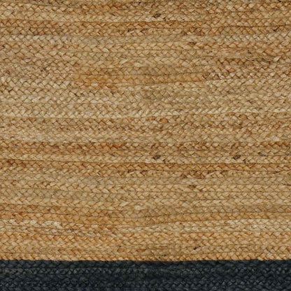 vidaXL Area Rug Dark Grey 240 x 340 cm Jute 6
