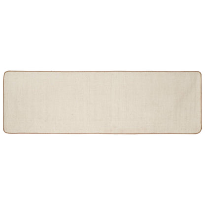 Area Rug Light Brown Jute Width 80 cm 200 cm