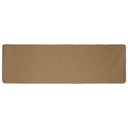 Area Rug Light Brown Jute Width 80 cm 300 cm