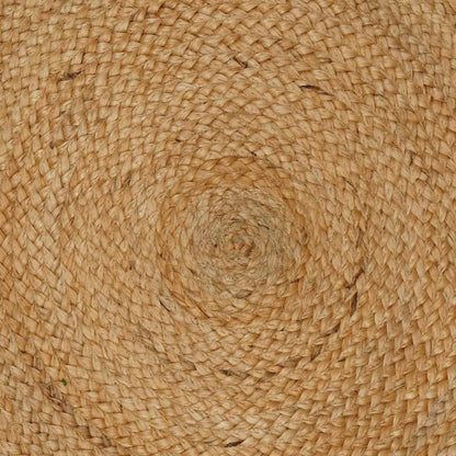 Area Rugs Natural Ø Jute 120 cm