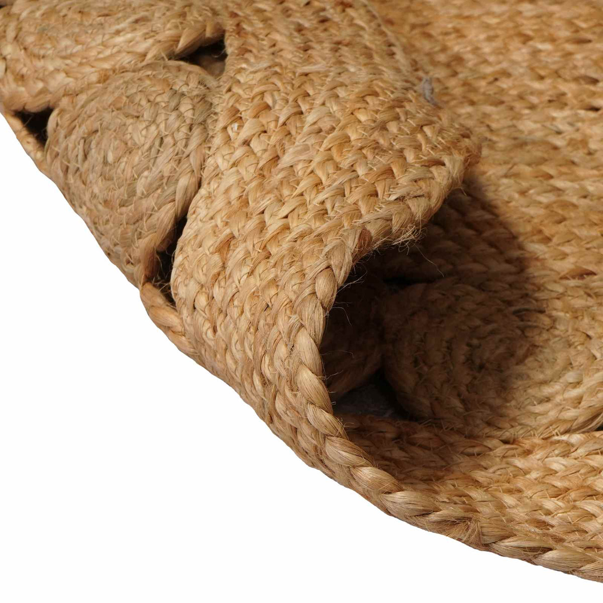 Area Rugs Natural Ø Jute 120 cm