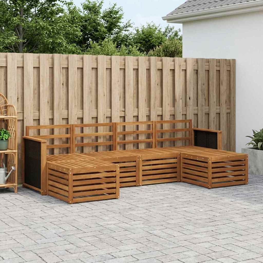 vidaXL Outdoor Sofa Set 5 pcs 1