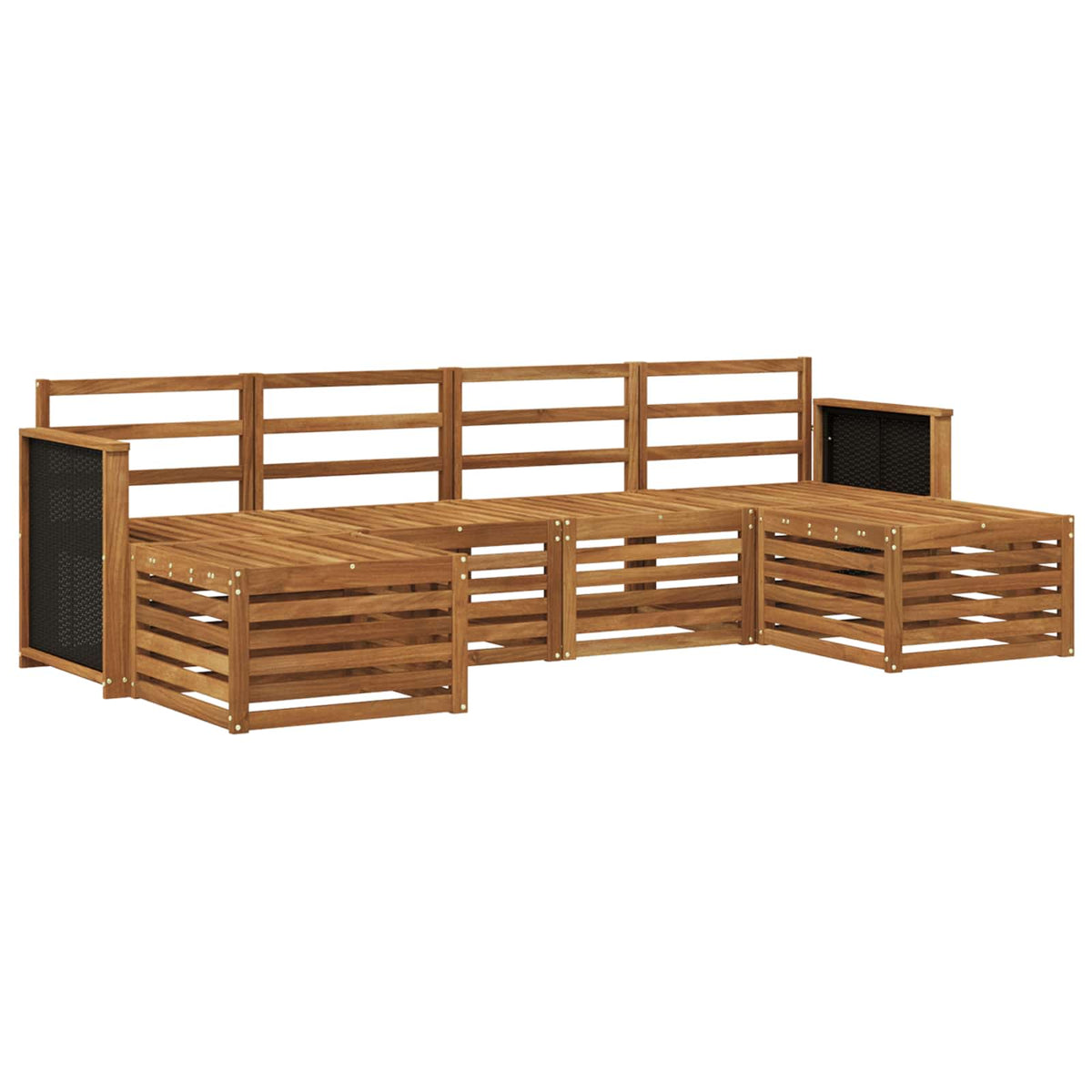 vidaXL Outdoor Sofa Set 5 pcs 2