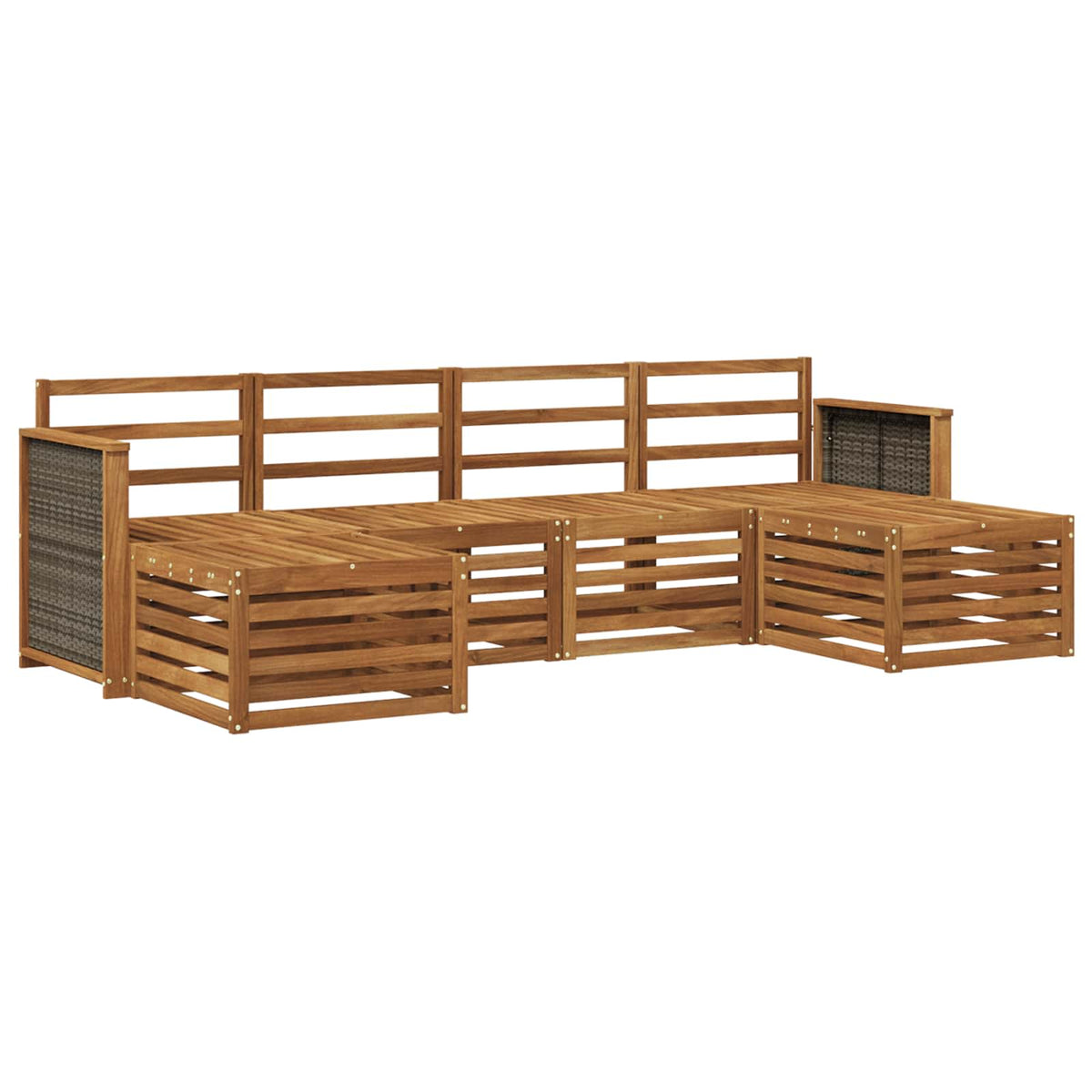 vidaXL Outdoor Sofa Set 5 pcs 2