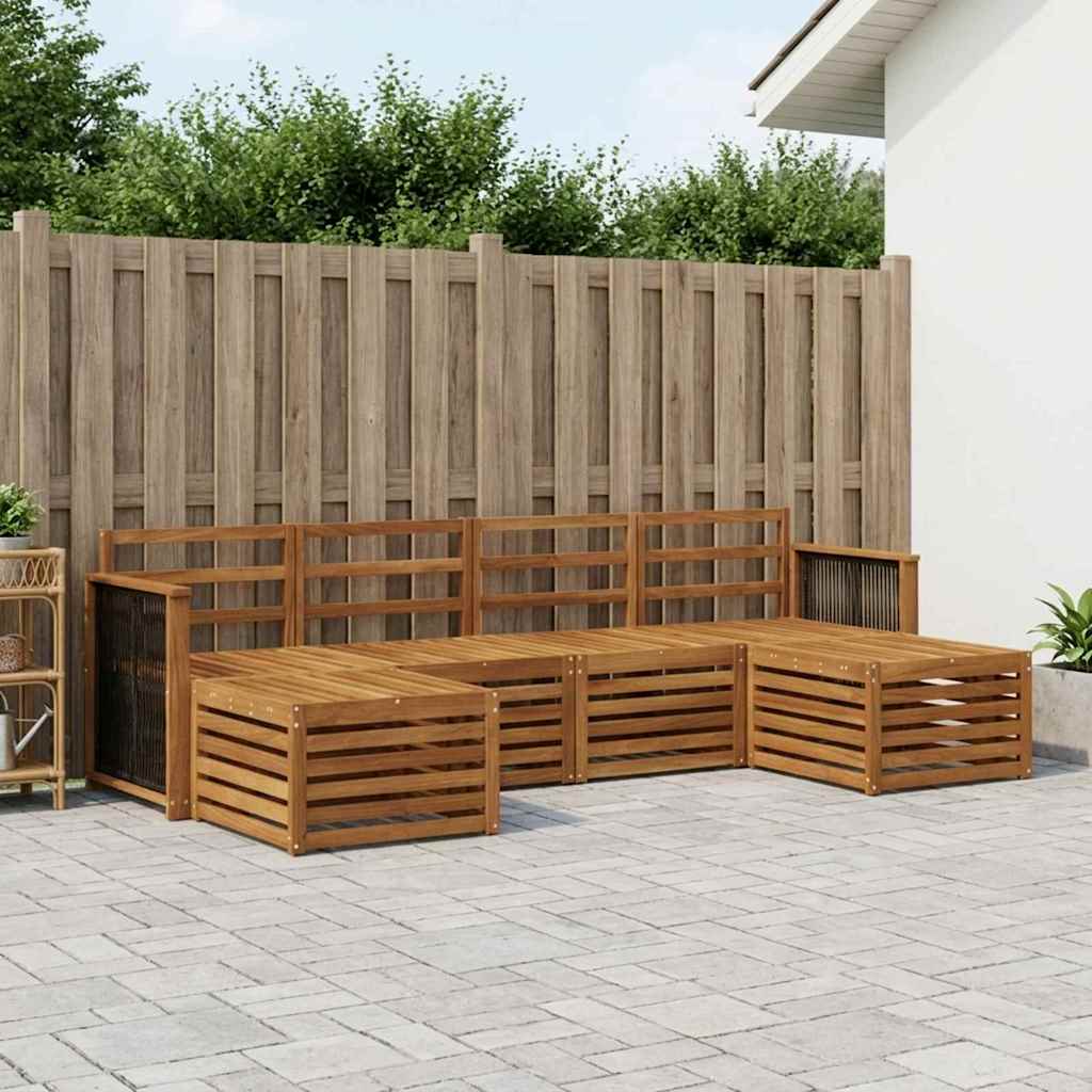 vidaXL Outdoor Sofa Set 5 pcs 1