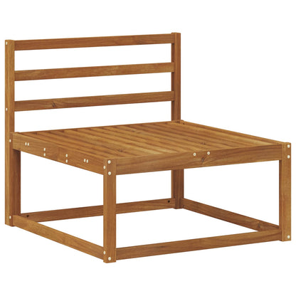 vidaXL Outdoor Sofa Set 4 pcs Natural Solid Acacia Wood 3