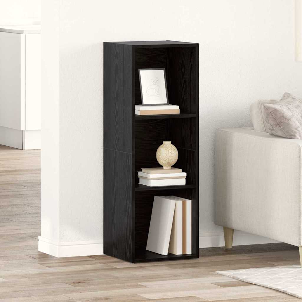 TV Cabinet 72x35x36,5 cm Engineered Wood Black oak