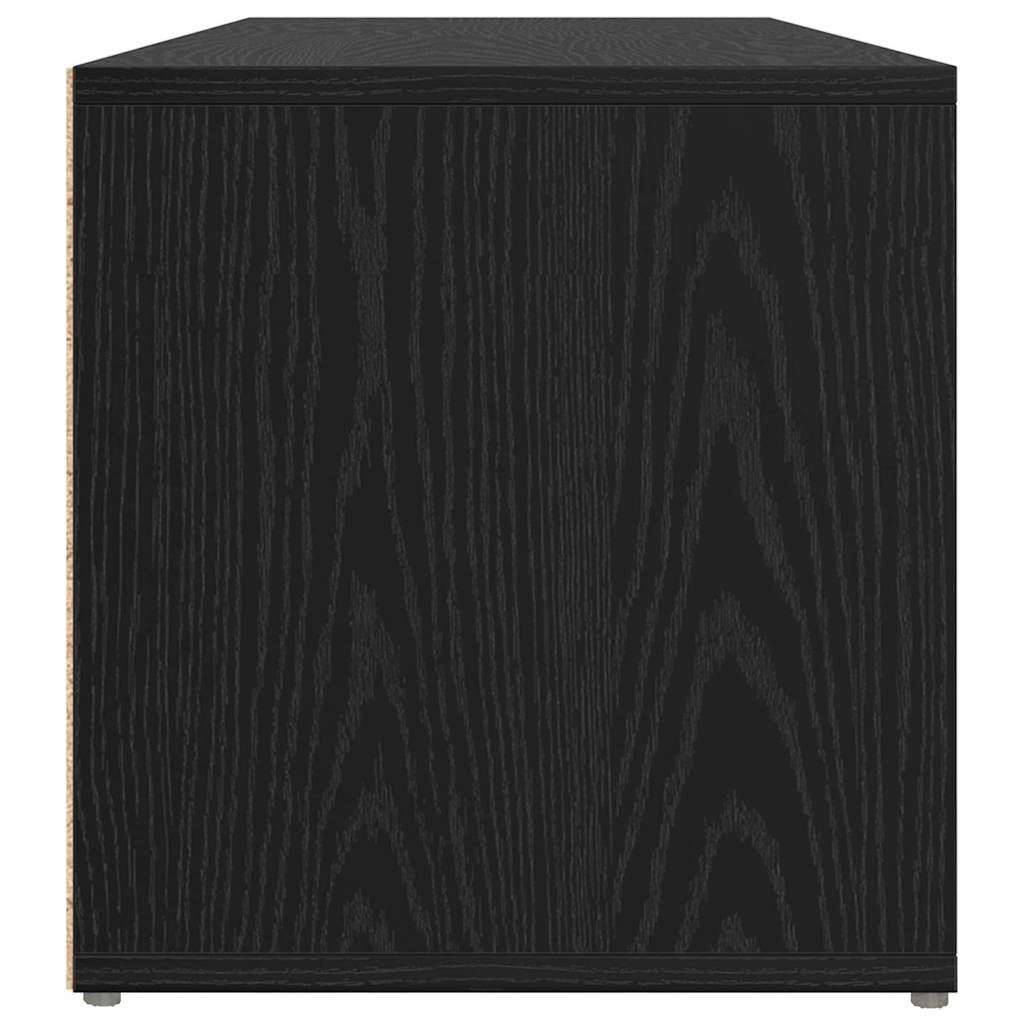 TV Cabinet 72x35x36,5 cm Engineered Wood Black oak