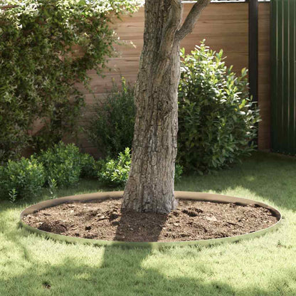 Lawn Edging Silver 4 pcs Galvanised steel 450 x 10 cm