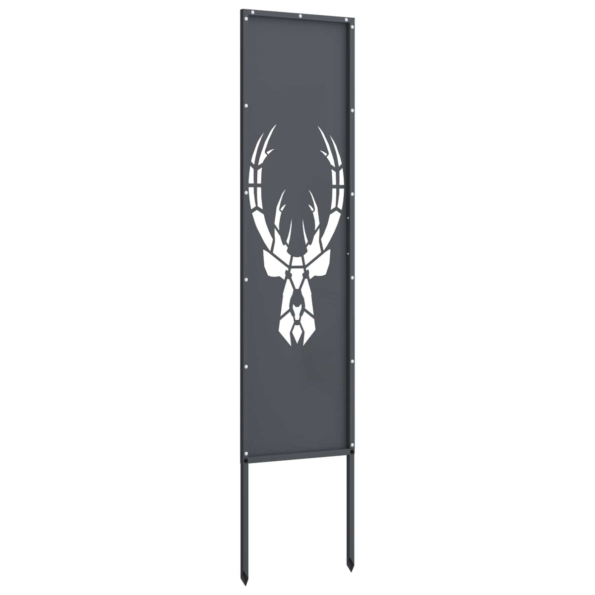 Garden Privacy Screen Cold-rolled steel 32 x 140 cm Anthracite Animal