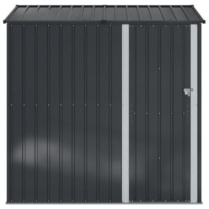 vidaXL Garden Sheds Anthracite 203 x 85.5 x 200 cm Metal 6