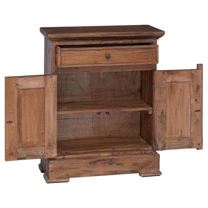 vidaXL Storage Cabinet 63 x 30 x 79 cm Solid Mahogany Wood 4