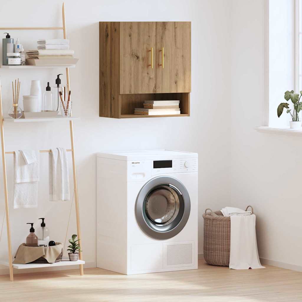 Wall Cabinet 60x31x70 cm Engineered Wood Artisan oak