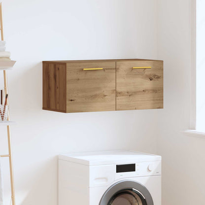 Wall Cabinet 80x36.5x35 cm Engineered Wood Artisan oak