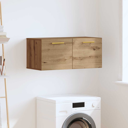 Wall Cabinet 80x36.5x35 cm Engineered Wood Artisan oak