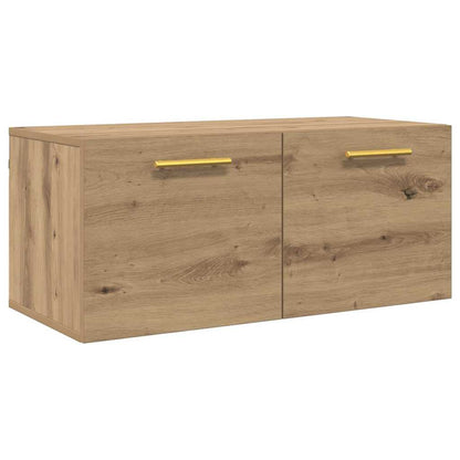Wall Cabinet 80x36.5x35 cm Engineered Wood Artisan oak