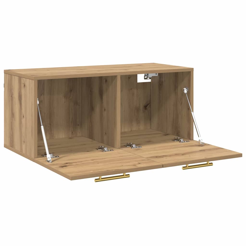 Wall Cabinet 80x36.5x35 cm Engineered Wood Artisan oak