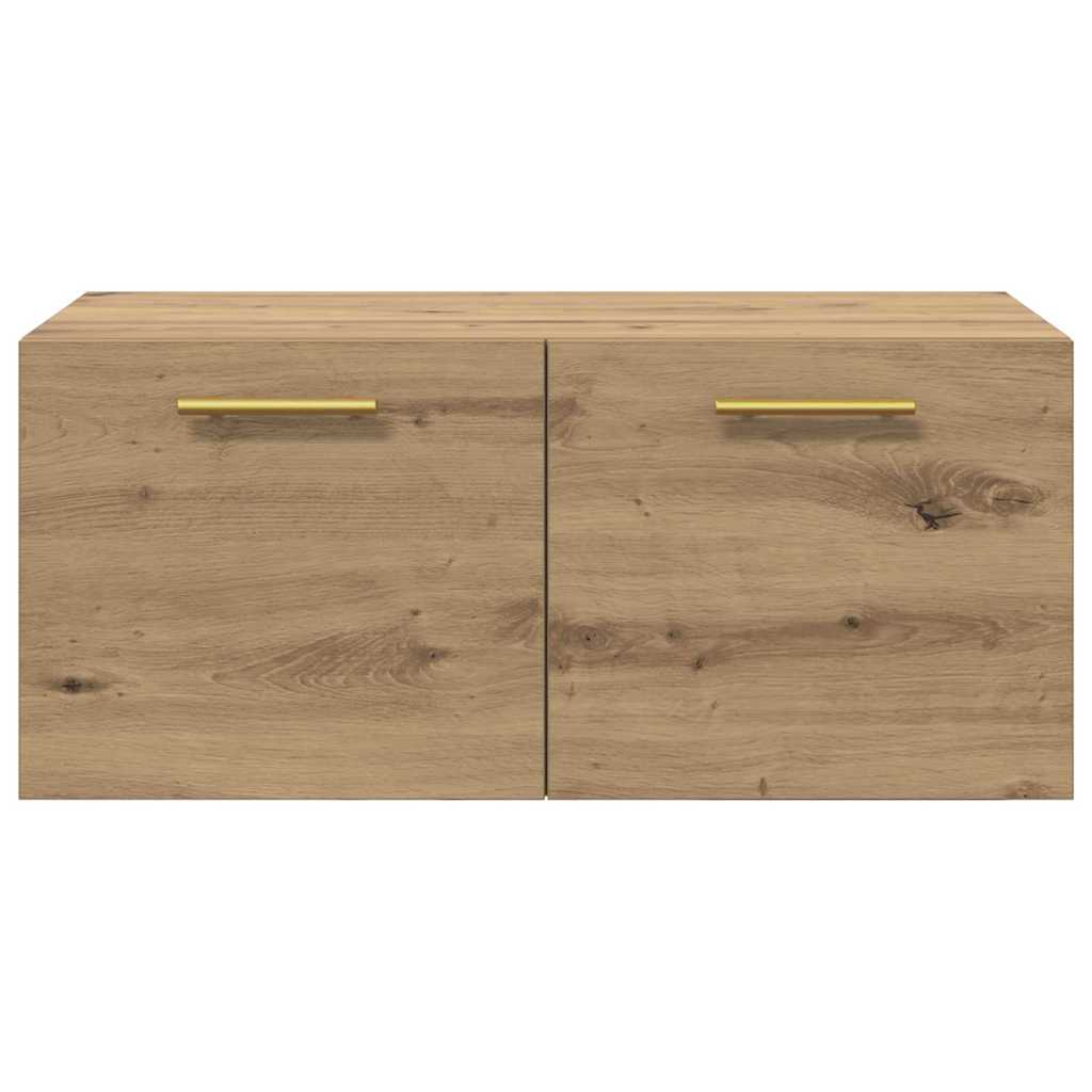 Wall Cabinet 80x36.5x35 cm Engineered Wood Artisan oak