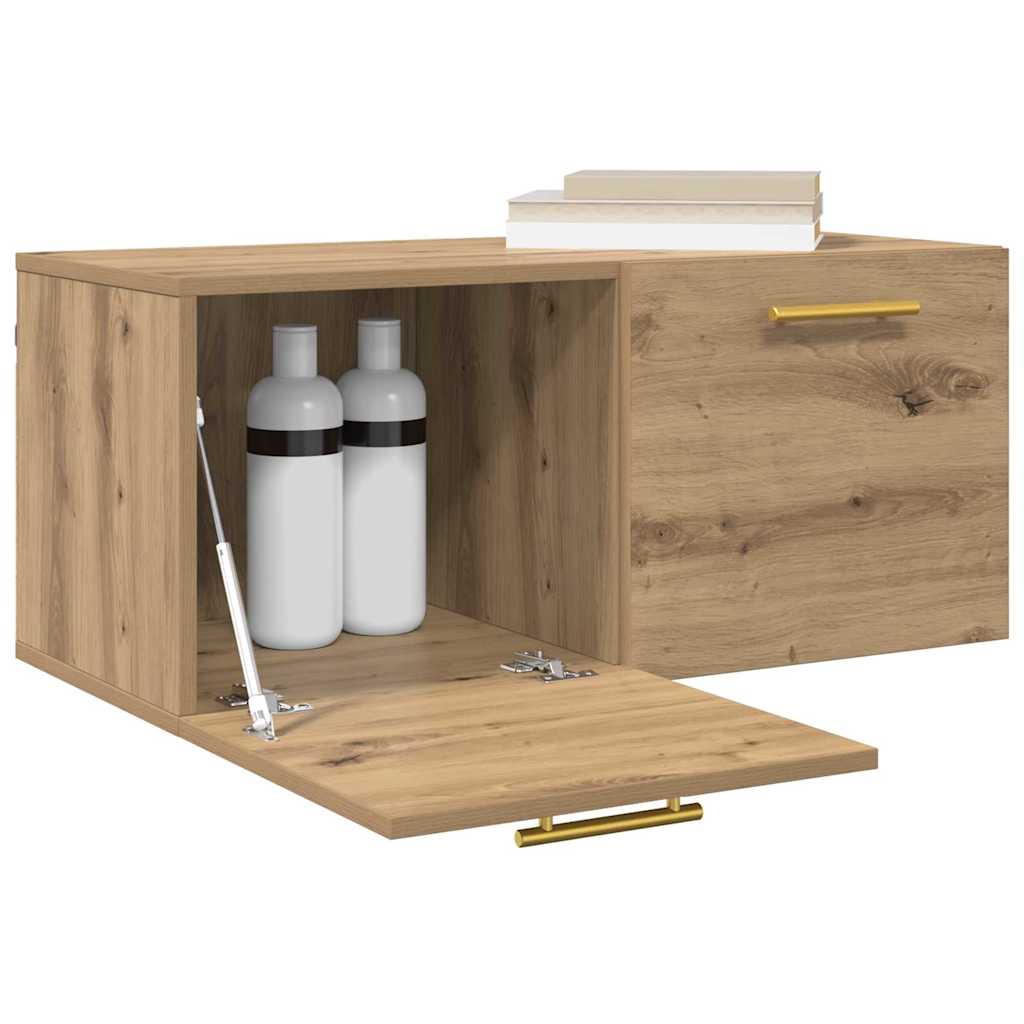 Wall Cabinet 80x36.5x35 cm Engineered Wood Artisan oak