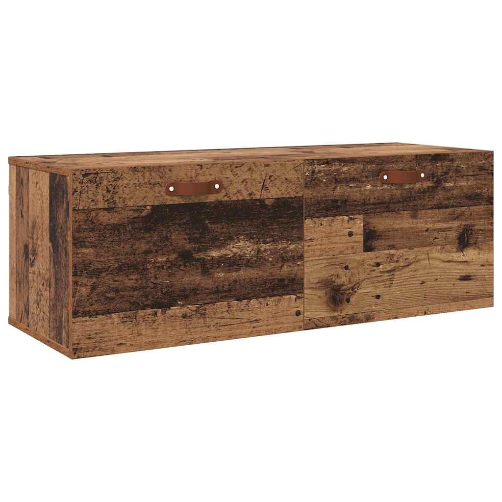Wall Cabinet 60x36,5x35 cm Engineered Wood Old wood