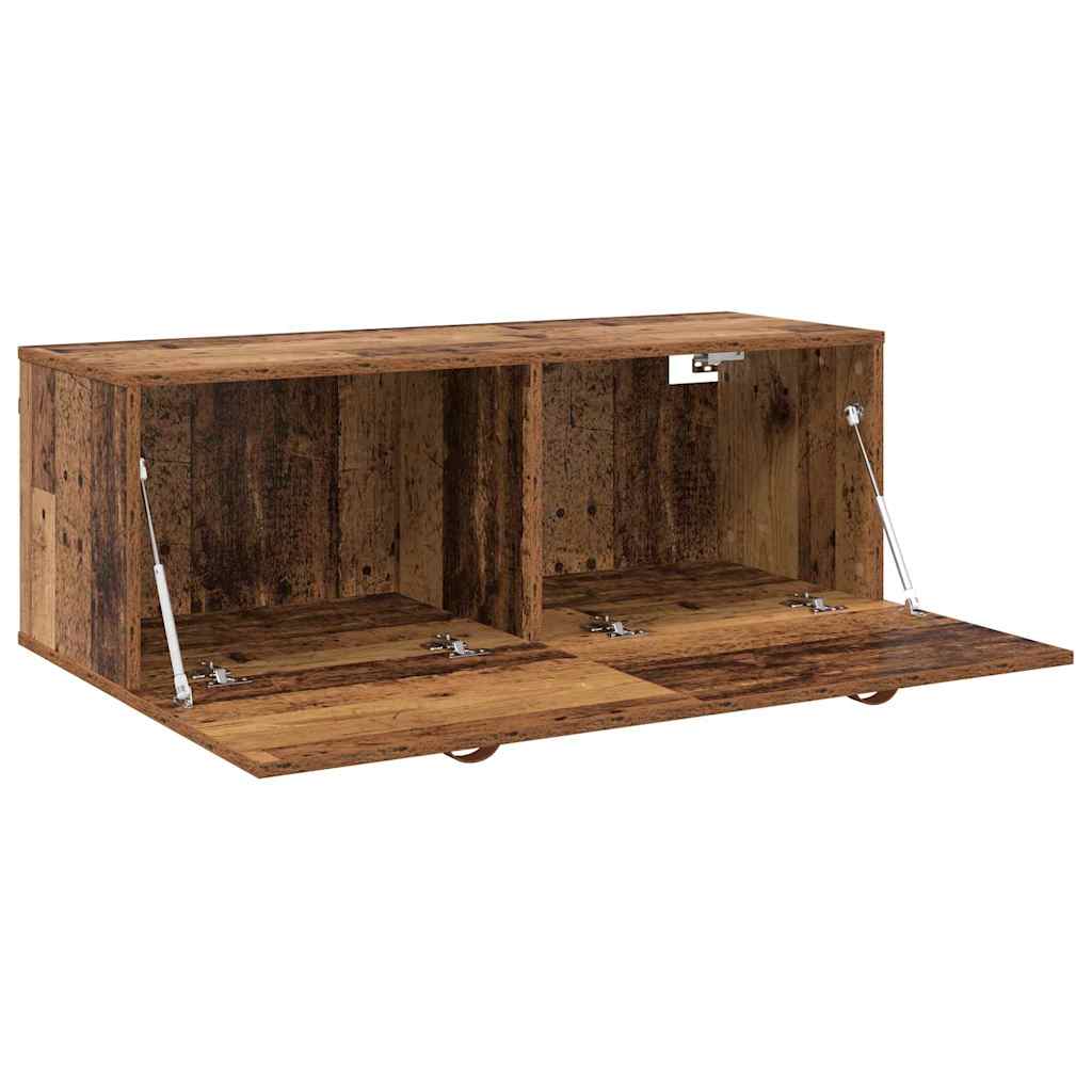 Wall Cabinet 60x36,5x35 cm Engineered Wood Old wood
