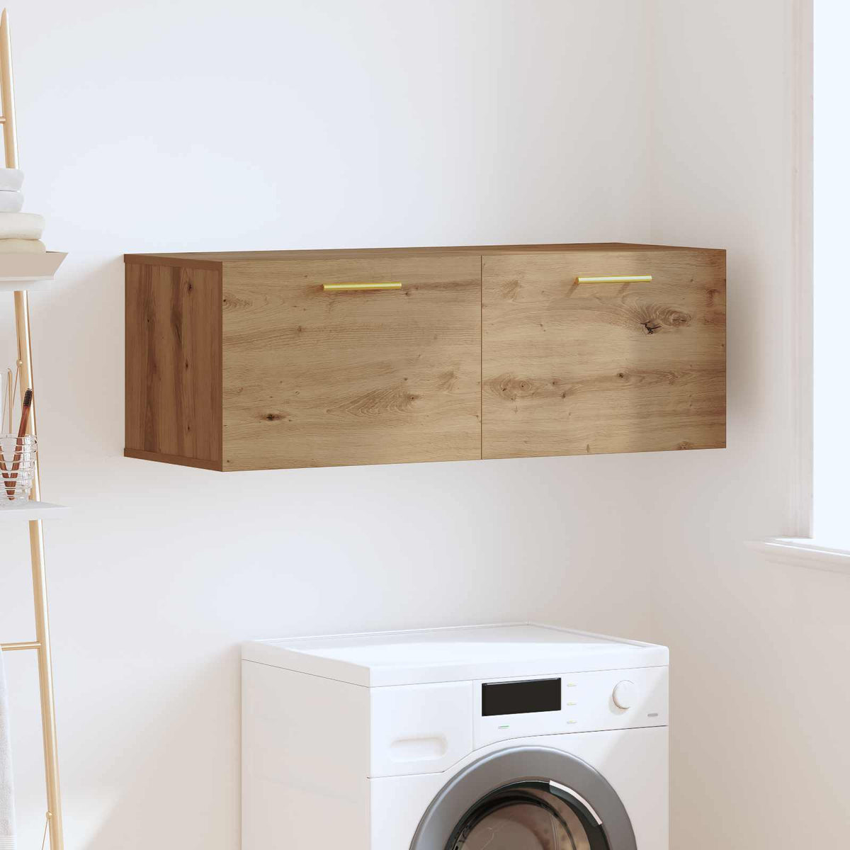 Wall Cabinet 100x36.5x35 cm Engineered Wood Artisan oak