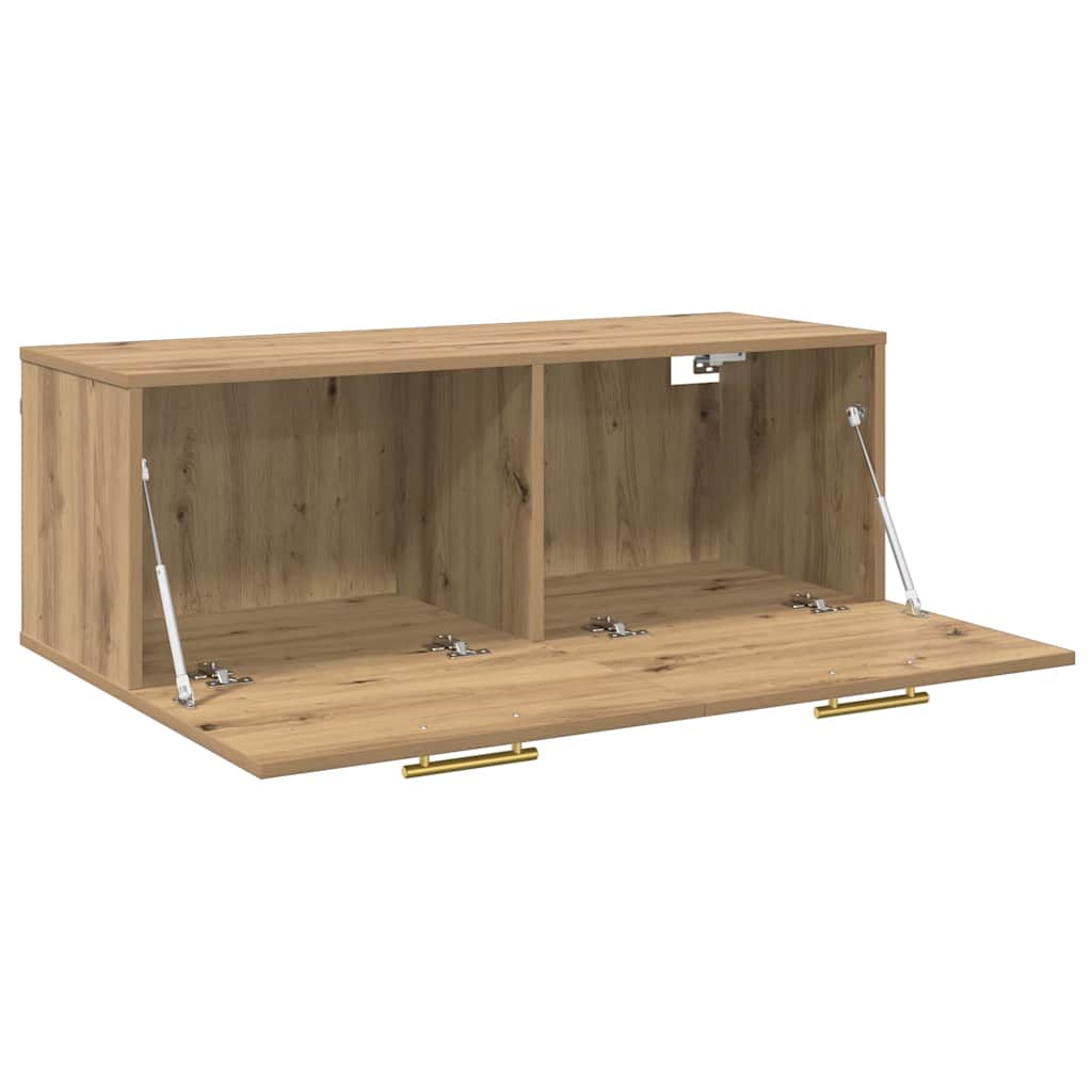 Wall Cabinet 100x36.5x35 cm Engineered Wood Artisan oak