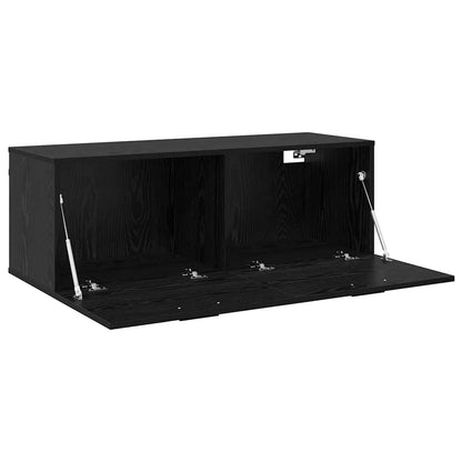 Wall Cabinet 60x36,5x35 cm Engineered Wood Black oak