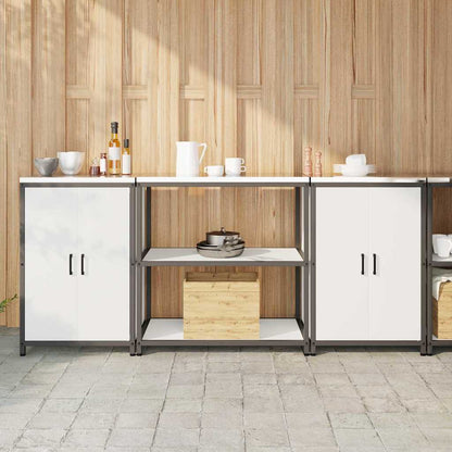 vidaXL Kitchen Storage Set HATTEM 3 pcs