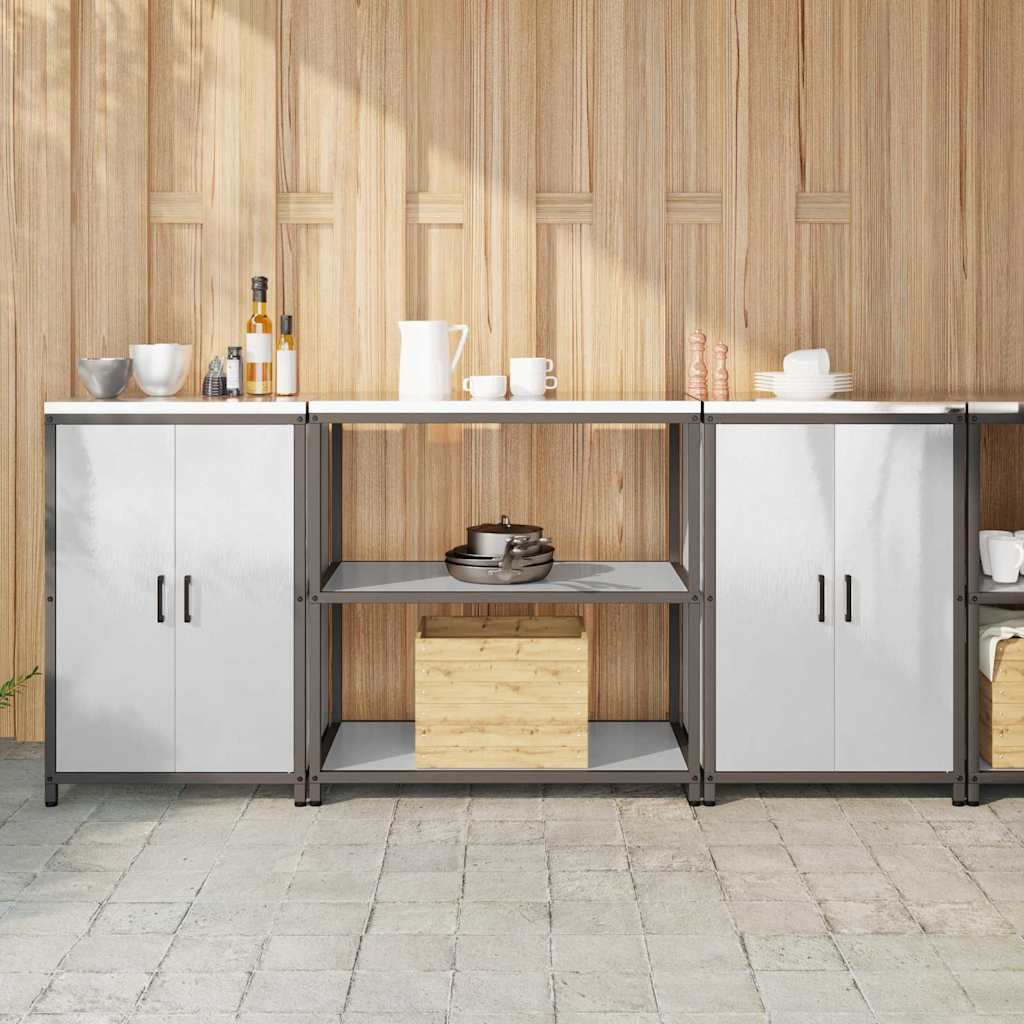 vidaXL Kitchen Storage Set HATTEM 3 pcs