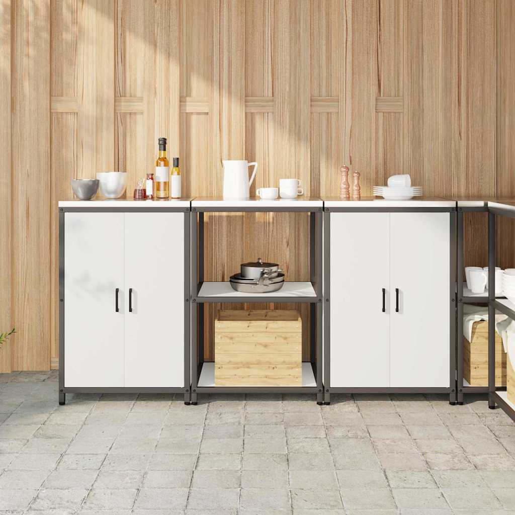 vidaXL Kitchen Storage Set HATTEM 3 pcs