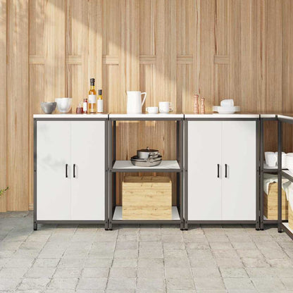 vidaXL Kitchen Storage Set HATTEM 3 pcs