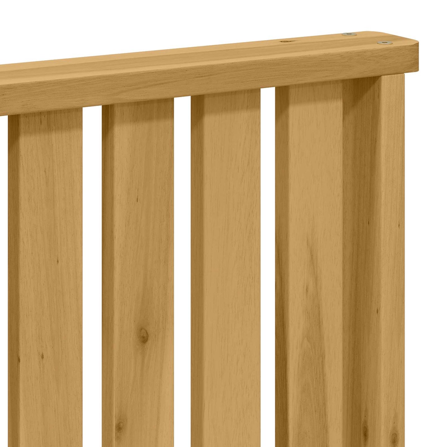 vidaXL Outdoor Sofa Set 4 pcs White Solid Acacia Wood 5