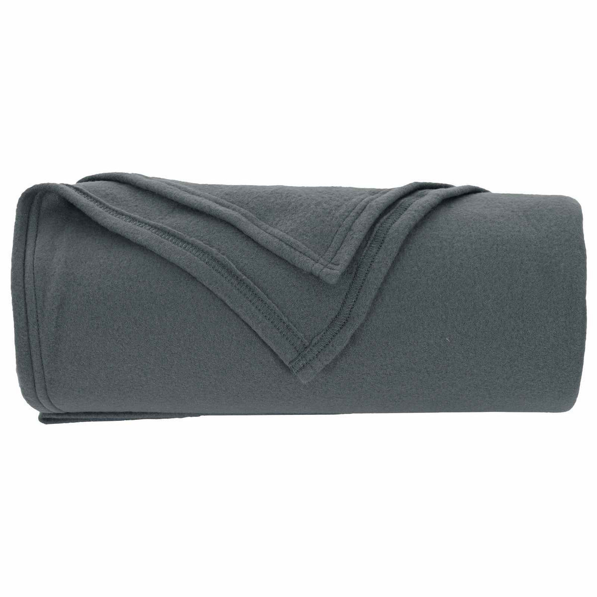 vidaXL Throw Blankets 24 pcs Dark Grey 240 x 220 cm 17.63 kg Fleece 4