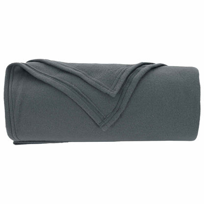 vidaXL Throw Blankets 24 pcs Dark Grey 240 x 220 cm 17.63 kg Fleece 4
