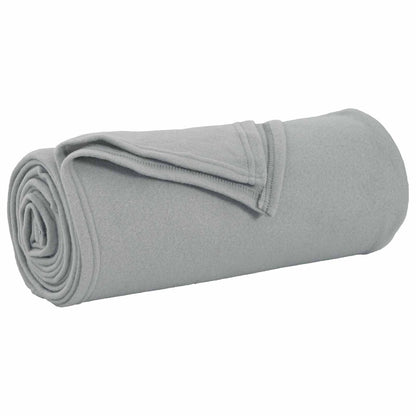 vidaXL Throw Blankets 24 pcs Grey 240 x 220 cm 17.62 kg Fleece 2