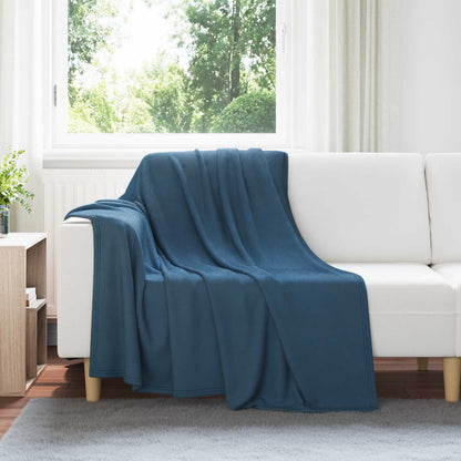 Throw Blankets 200 x 150 cm 10.08 kg Fleece 24 pcs Navy blue