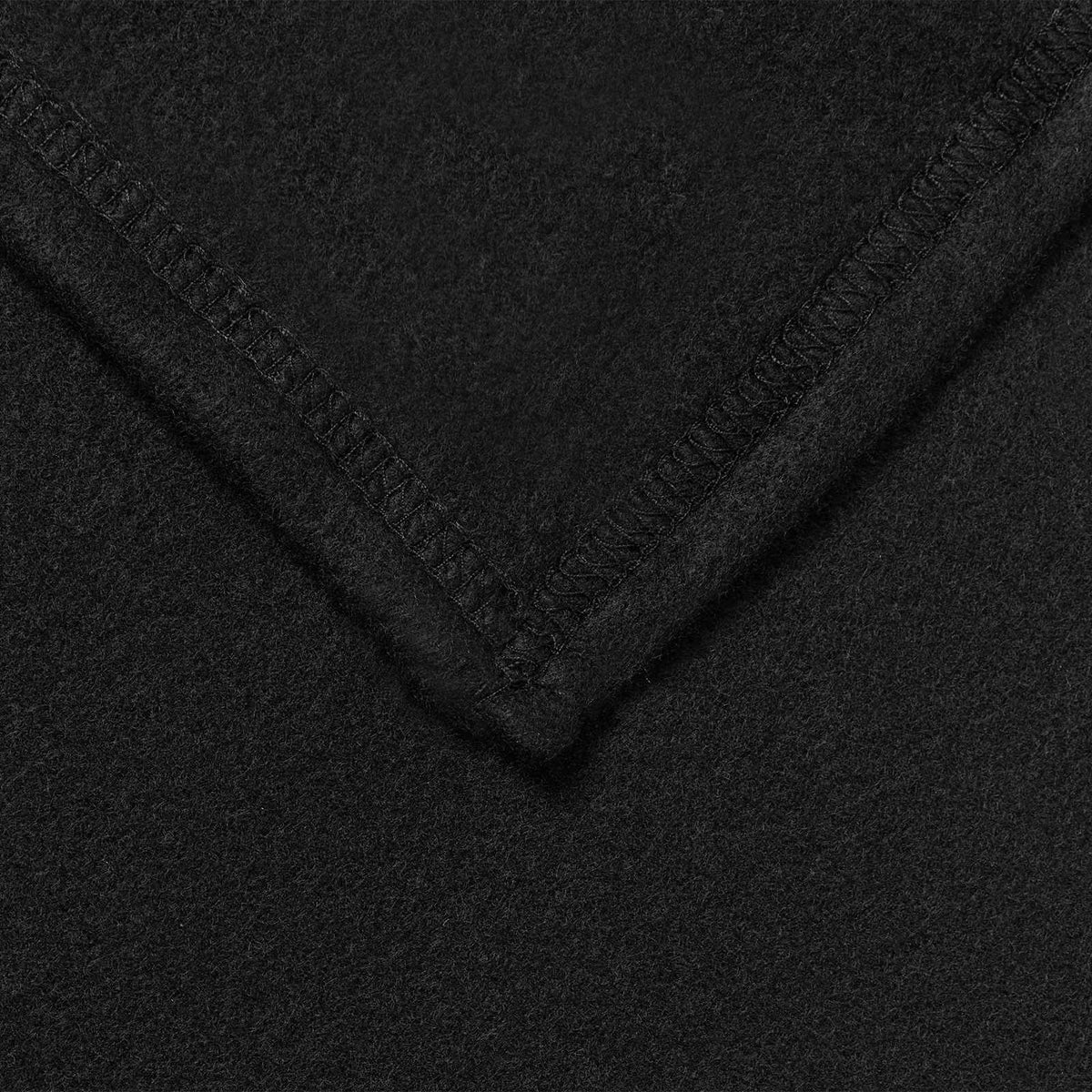vidaXL Throw Blankets 24 pcs Black 240 x 220 cm 17.63 kg Fleece 5