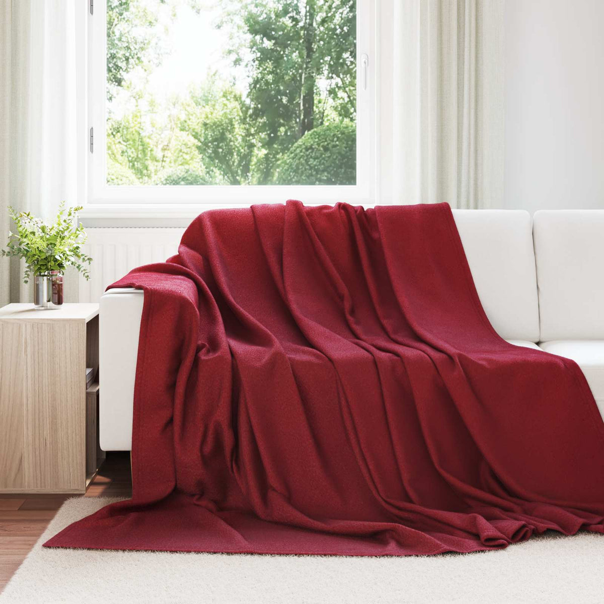 vidaXL Throw Blankets 240 x 220 cm 17.63 kg Fleece 24 pcs