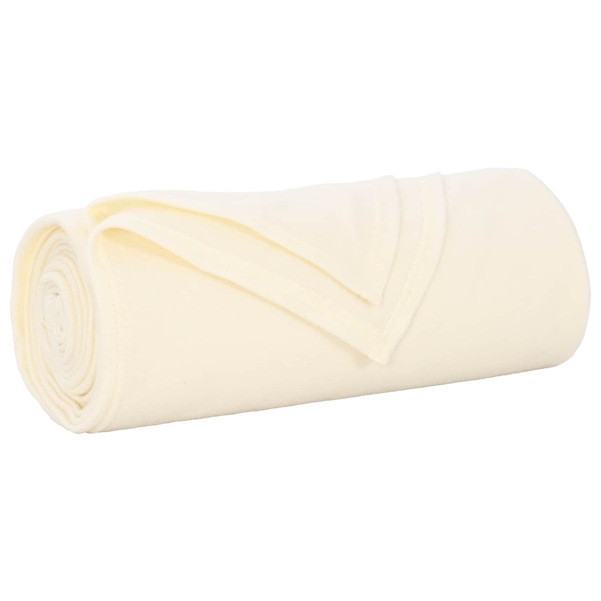 vidaXL Throw Blankets 24 pcs Cream 240 x 220 cm 17.63 kg Fleece 2