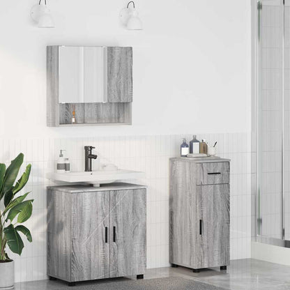 vidaXL Bathroom Furniture Set 3 pcs 61 x 35 x 64 cm
