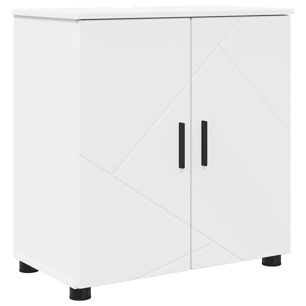 vidaXL Bathroom Furniture Set 4 pcs White 61 x 35 x 64 cm 5