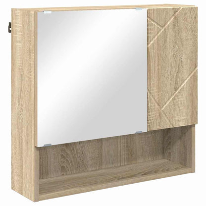 vidaXL Bathroom Furniture Set 5 pcs Sonoma Oak 61 x 35 x 64 cm 6