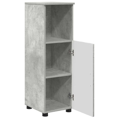 vidaXL Bathroom Furniture Set 3 pcs Concrete Grey 6