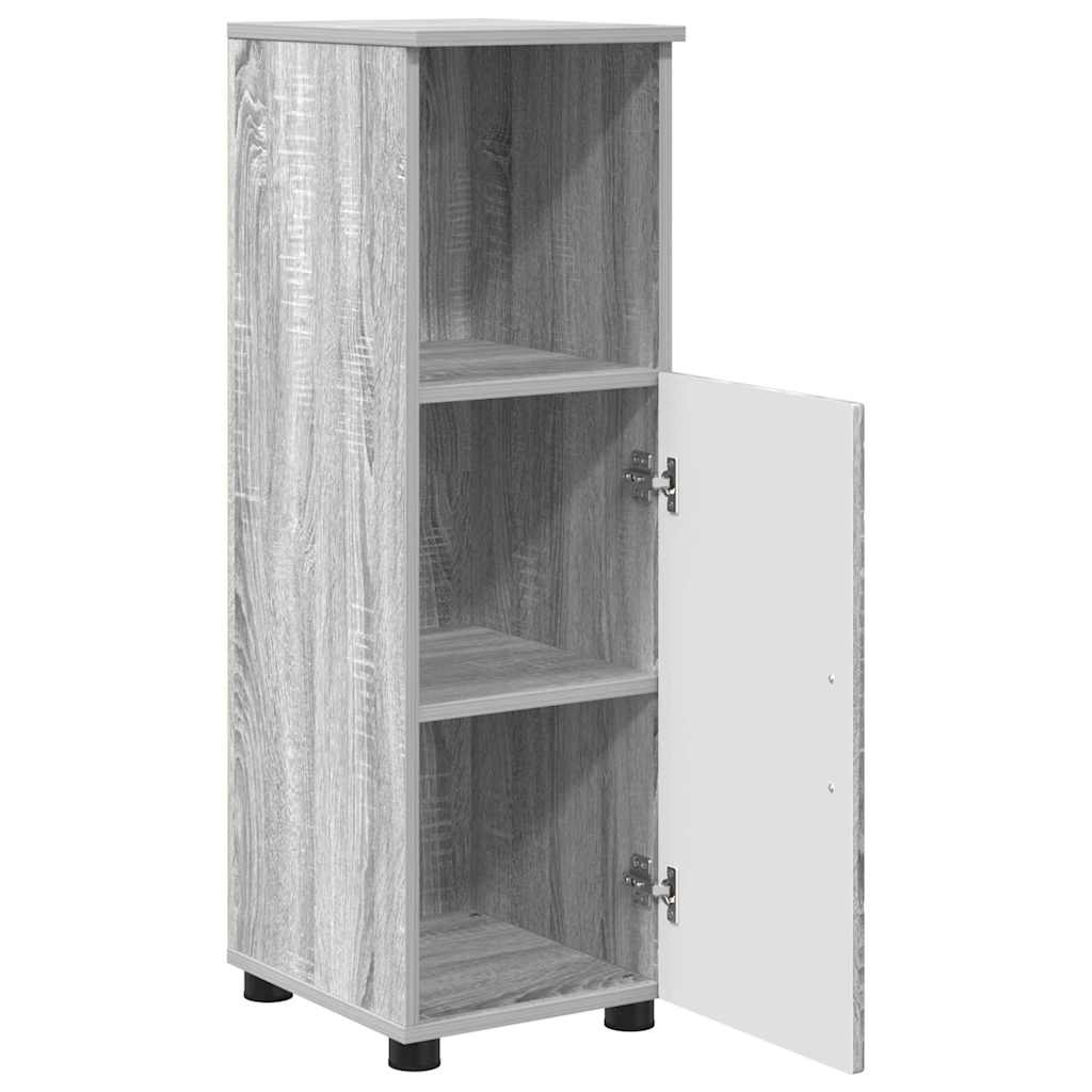 vidaXL Bathroom Furniture Set 3 pcs Grey Sonoma 6