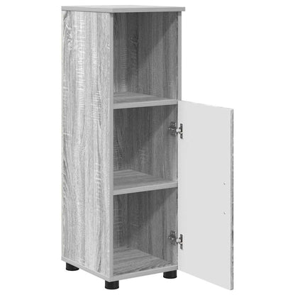 vidaXL Bathroom Furniture Set 3 pcs Grey Sonoma 6