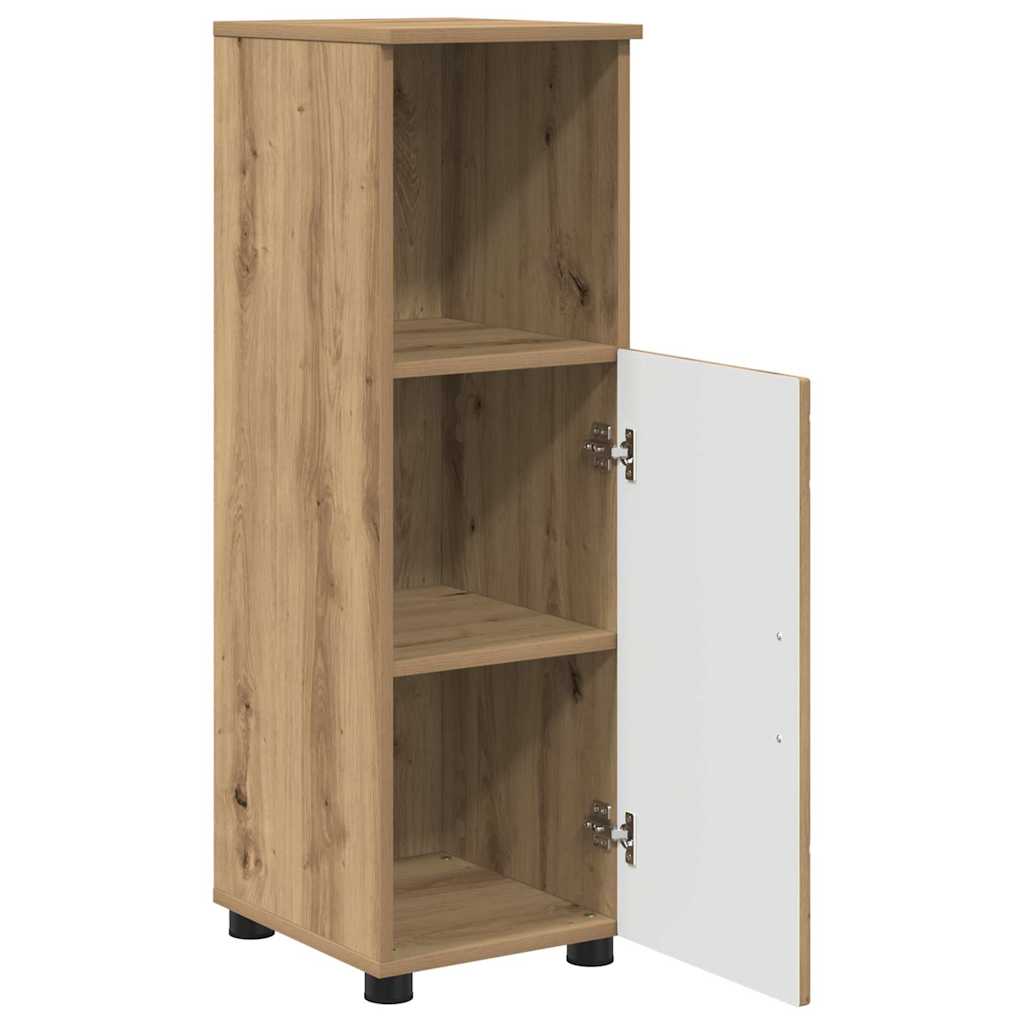 vidaXL Bathroom Furniture Set 3 pcs Artisan Oak 6